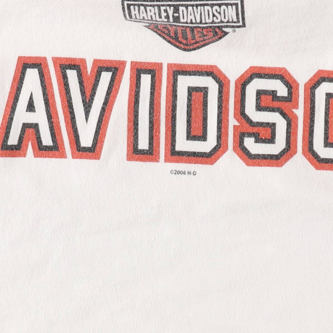 00'S Harley-Davidson Long Sleeve T-Shirt Made in USA Men's Size L /eaa510630