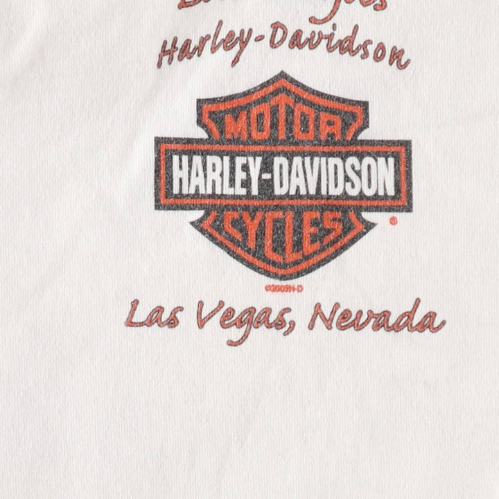 00'S Harley-Davidson Long Sleeve T-Shirt Made in USA Men's Size L /eaa510630