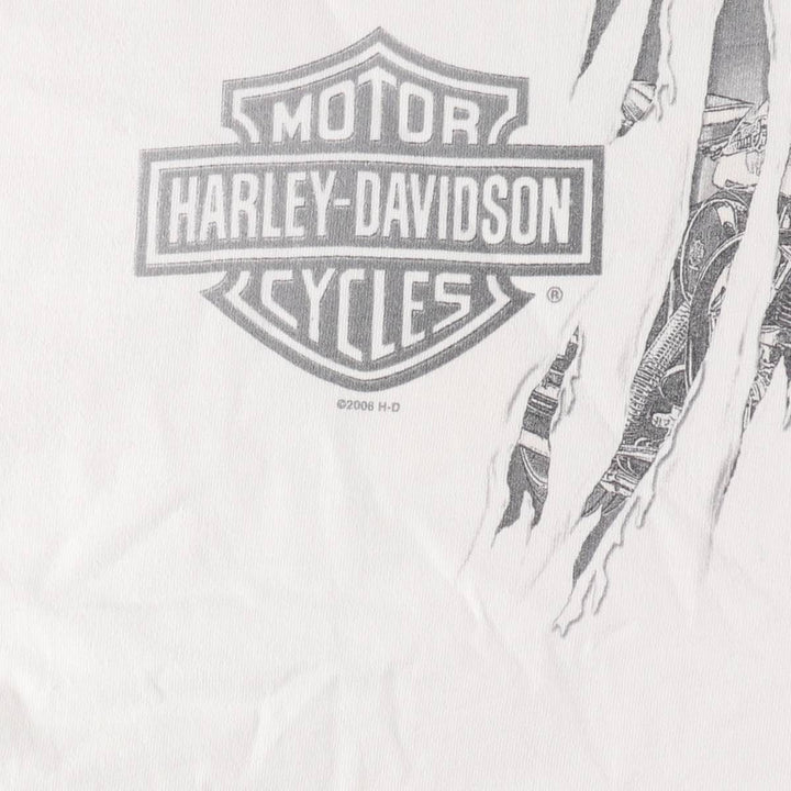 00'S Harley-Davidson Long Sleeve T-Shirt Made in USA Men's XL /eaa510638