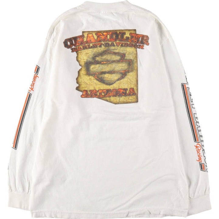 Harley-Davidson Long T-shirt, Men's L size / eaa510642