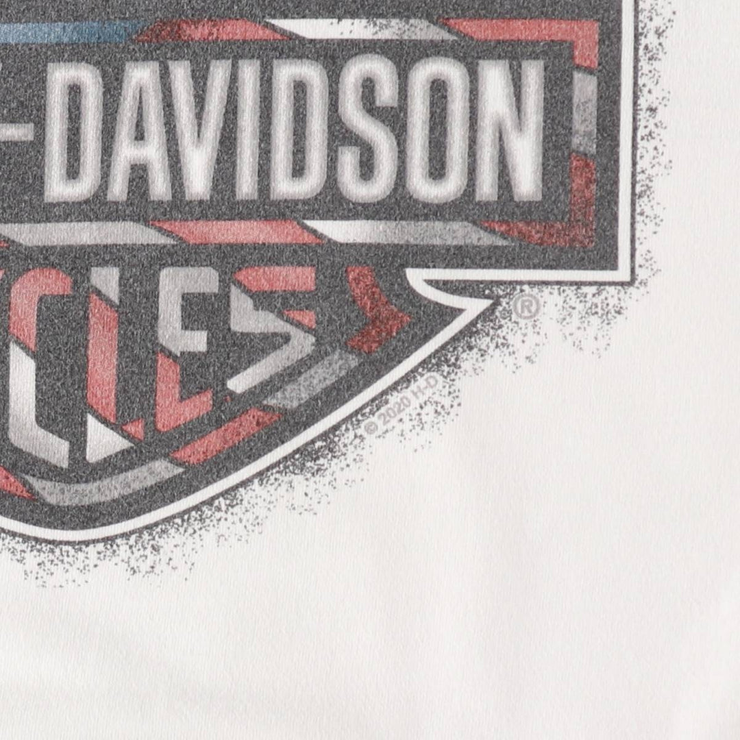 Harley-Davidson Eagle Pattern Long T-shirt Men's L size / eaa510643