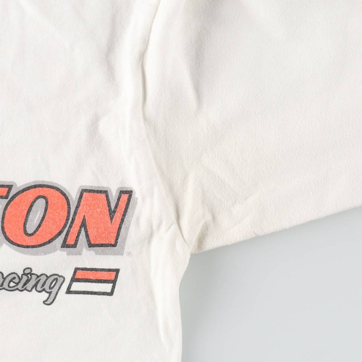 Harley-Davidson Long Sleeve T-Shirt, Men's Size S unclear white type Vintage Second Hand