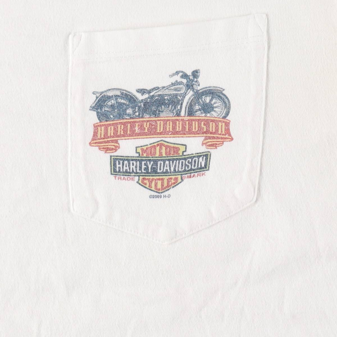 00'S Harley-Davidson Long Sleeve T-Shirt, Men's Size L / eaa510653