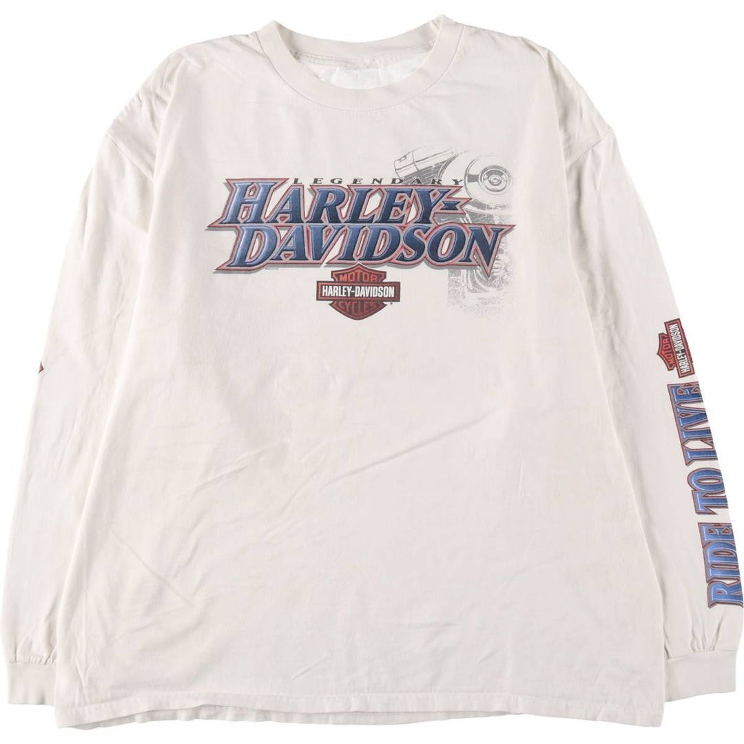 Harley-Davidson Long Sleeve T-Shirt, Men's XL Size /eaa510655