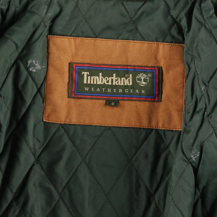 90'S Timberland WEATHERGEAR padded duck hunting jacket, men's size S / eaa510660