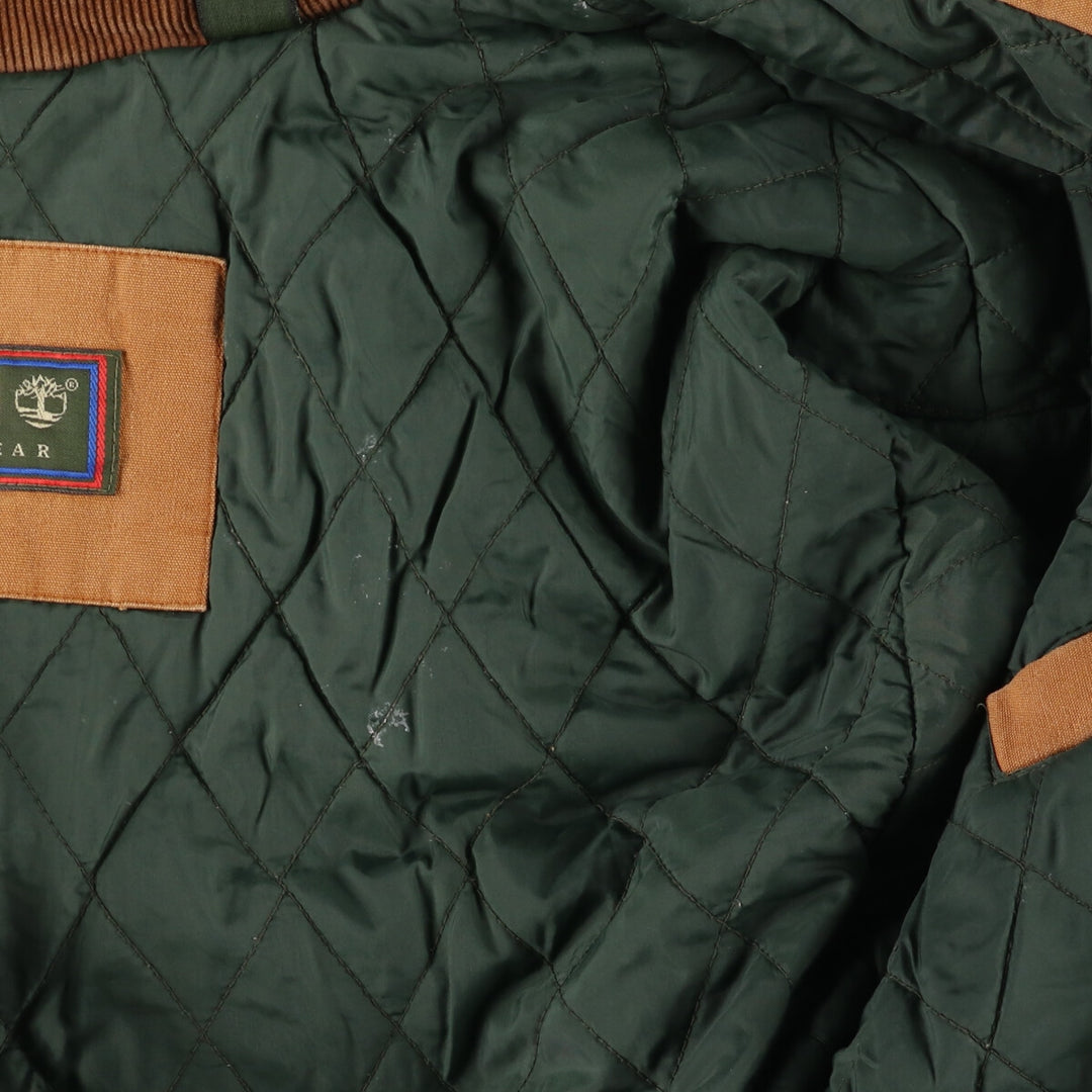 90'S Timberland WEATHERGEAR padded duck hunting jacket, men's size S / eaa510660