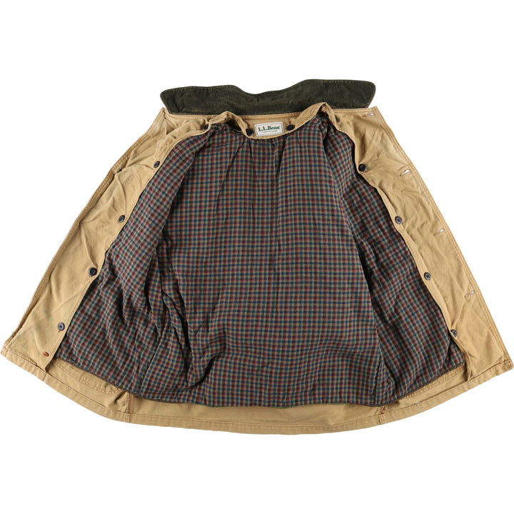 Vintage 1980'S LLBean Duck Hunting Jacket with Liner, Men's Size L unclear Beige type Vintage Second Hand