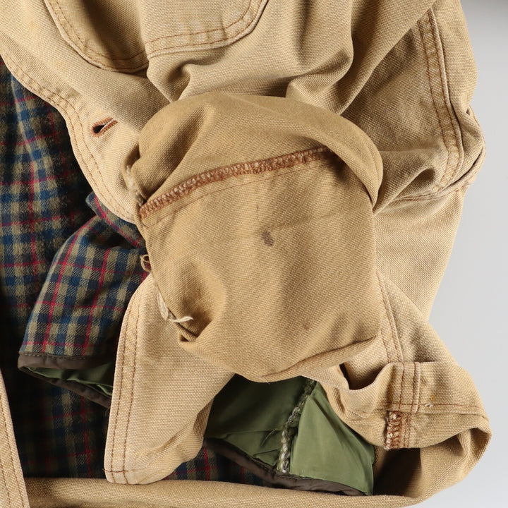 Vintage 1980'S LLBean Duck Hunting Jacket with Liner, Men's Size L unclear Beige type Vintage Second Hand