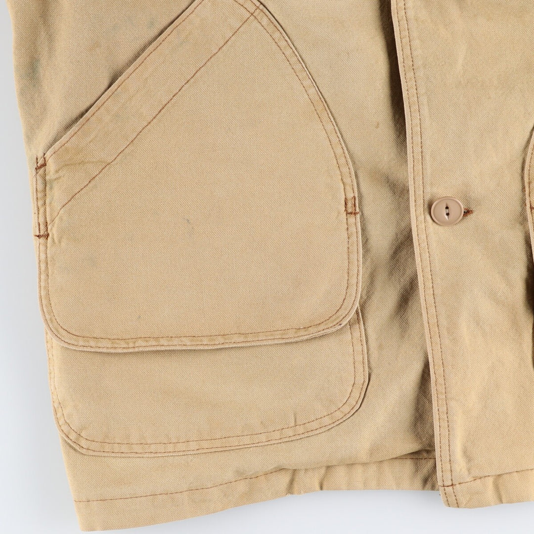 Vintage 1980'S LLBean Duck Hunting Jacket with Liner, Men's Size L unclear Beige type Vintage Second Hand