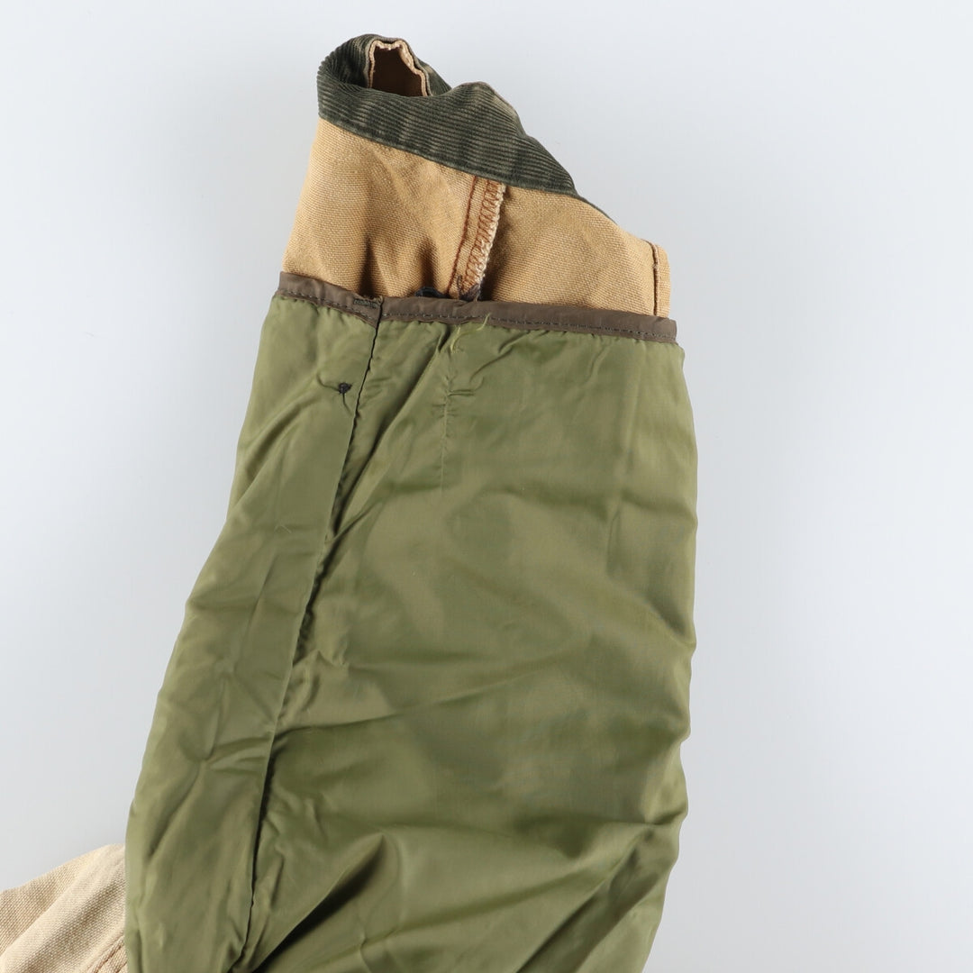 Vintage 1980'S LLBean Duck Hunting Jacket with Liner, Men's Size L unclear Beige type Vintage Second Hand