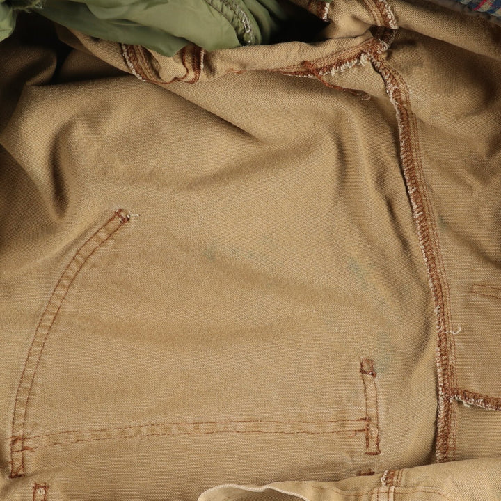 Vintage 1980'S LLBean Duck Hunting Jacket with Liner, Men's Size L unclear Beige type Vintage Second Hand