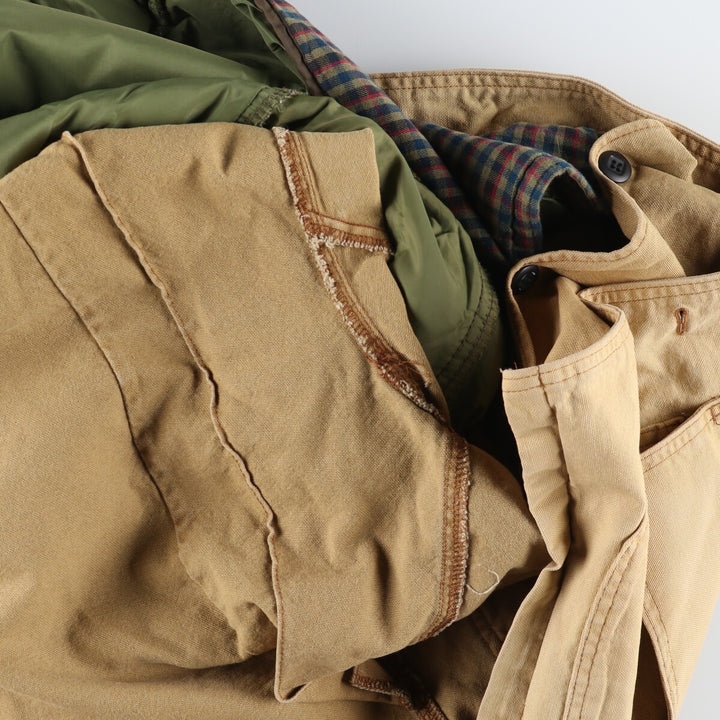 Vintage 1980'S LLBean Duck Hunting Jacket with Liner, Men's Size L unclear Beige type Vintage Second Hand