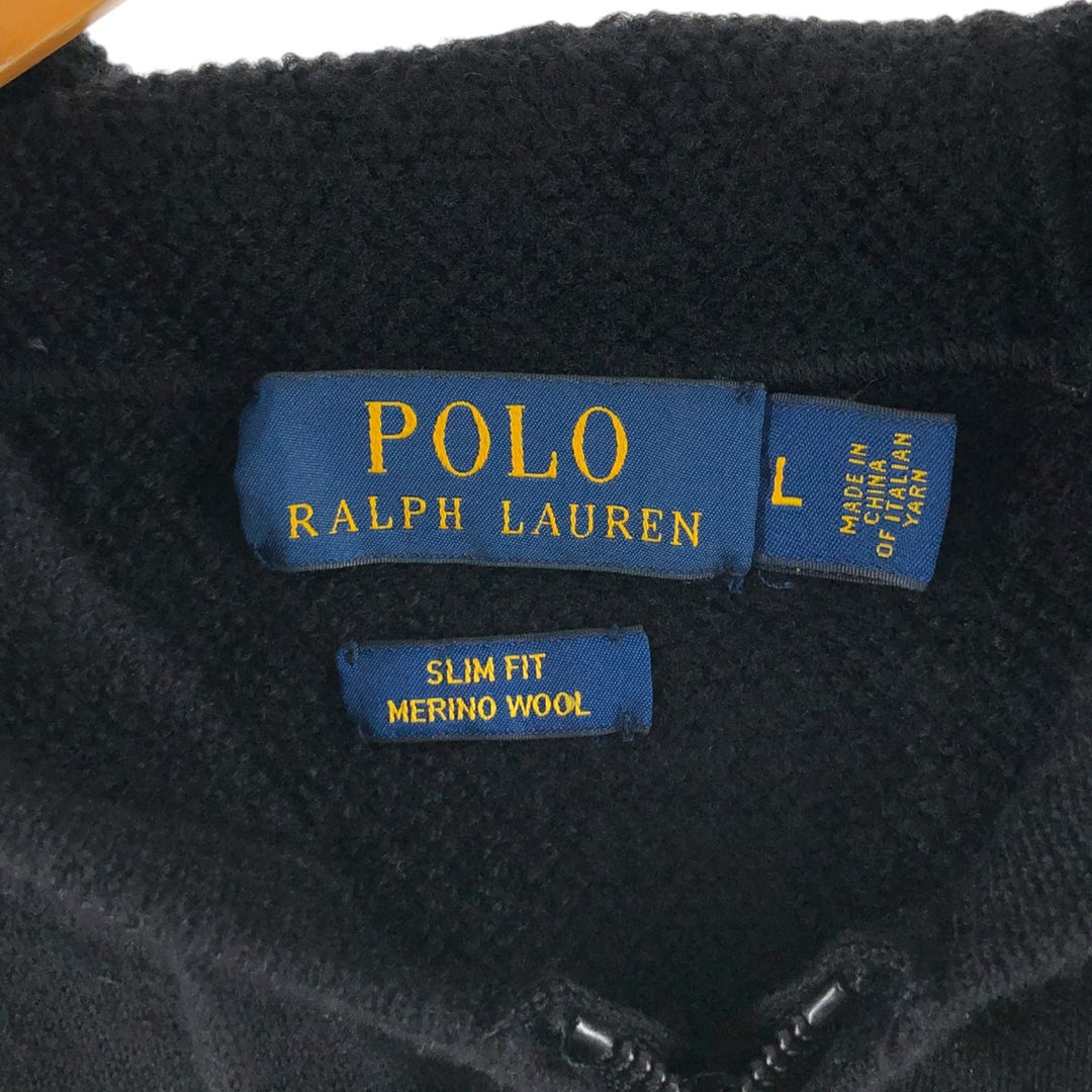 Ralph Lauren SLIM FIT Sweat Full Zip Hoodie Men's L / eaa510713