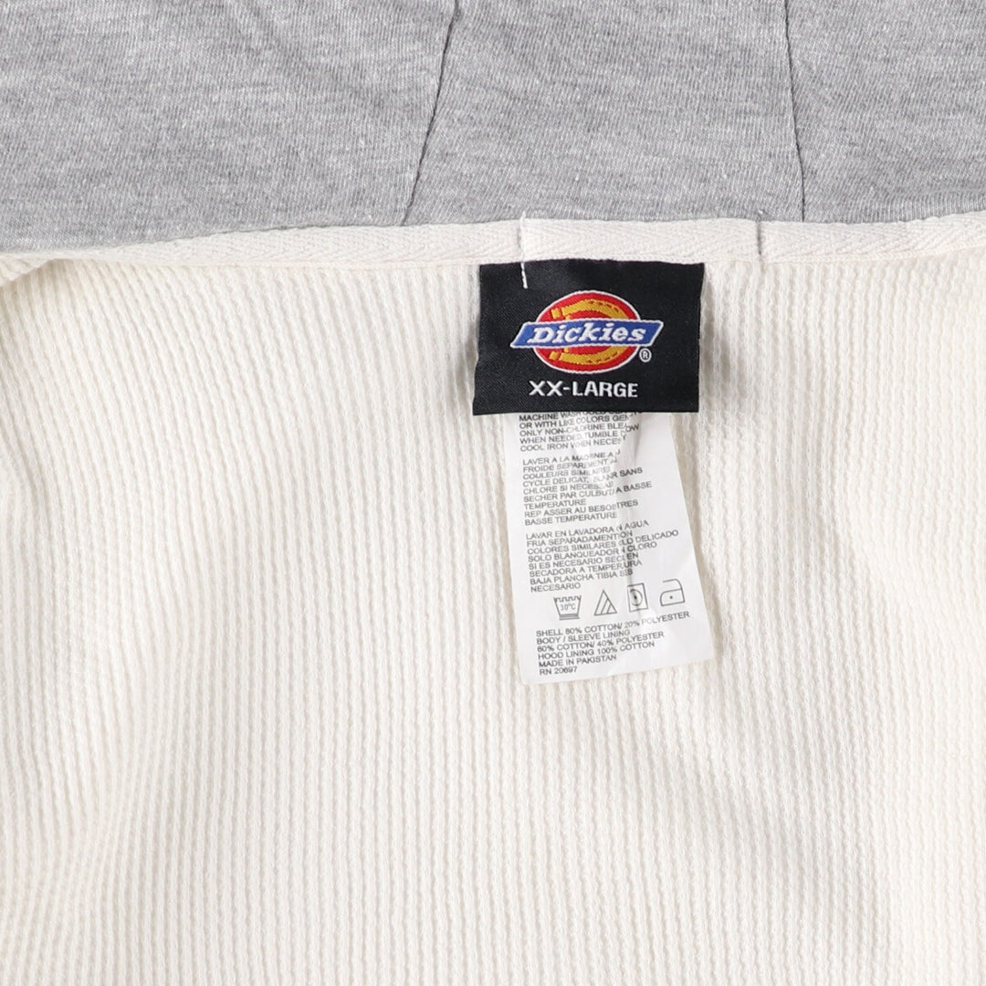 Dickies Full Zip Sweatshirt, Men's XXL / eaa510716