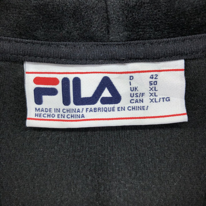 FILA Half-Zip Velour Parka Women's XL /eaa510756