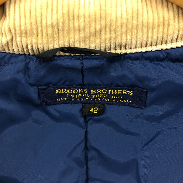 ~90'S Brooks Brothers ESTABLISHED 1818 padded jacket, puffer jacket, made in USA, men's size L, vintage /eaa510768