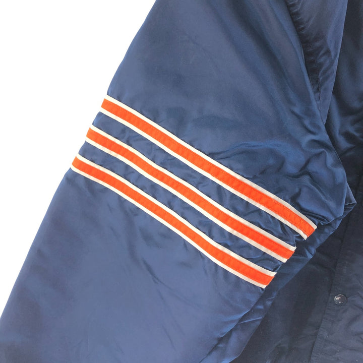 90'S Starter Chicago Bears Nylon Stadium Jacket Award Jacket Varsity Jacket Made in USA Men's XL Nylon navy blue type Vintage Second Hand