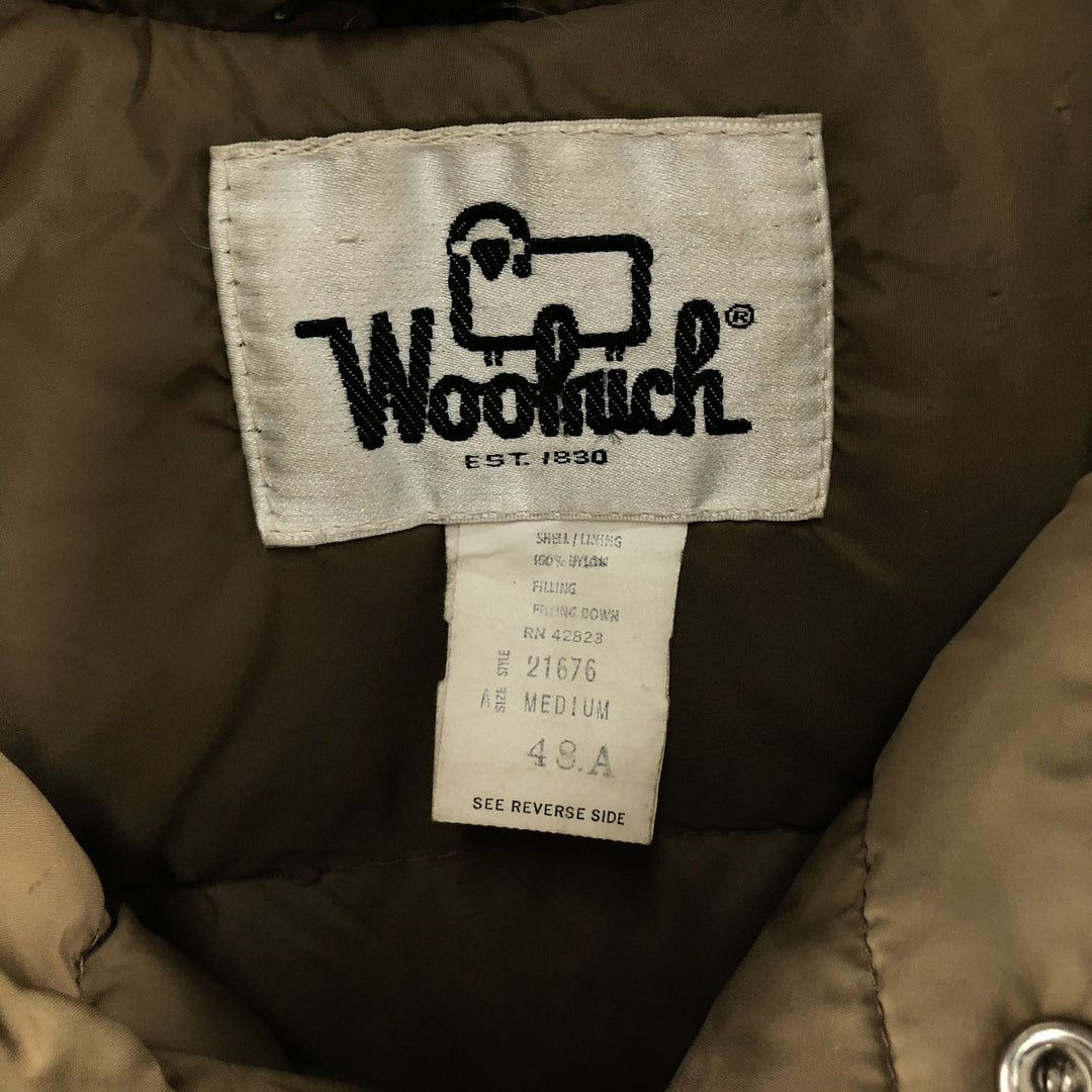 70'S WOOLRICH Down Vest, Men's M Size, Vintage / eaa510786