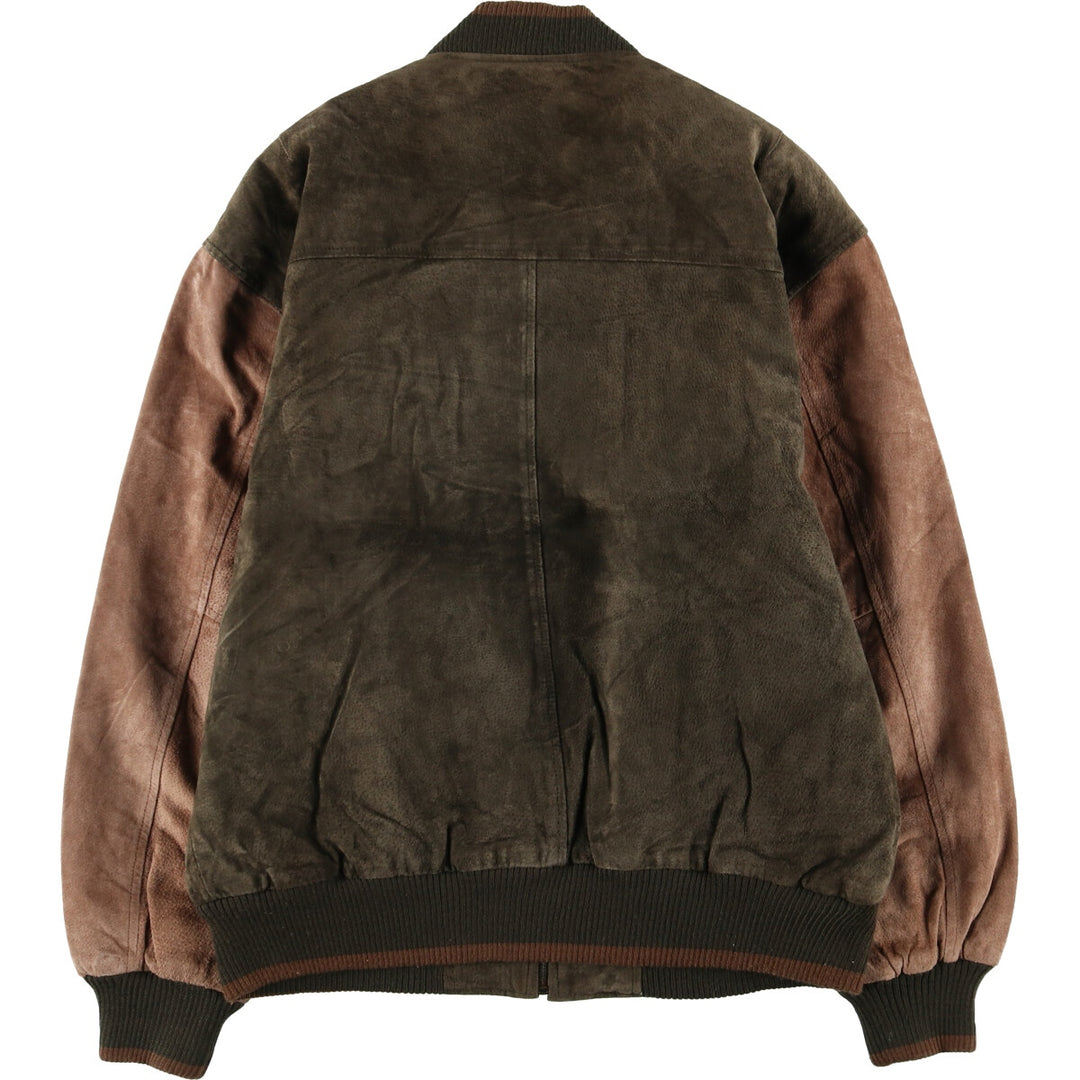 Stratojac Padded Suede Leather Blouson Men's Size L /eaa510819