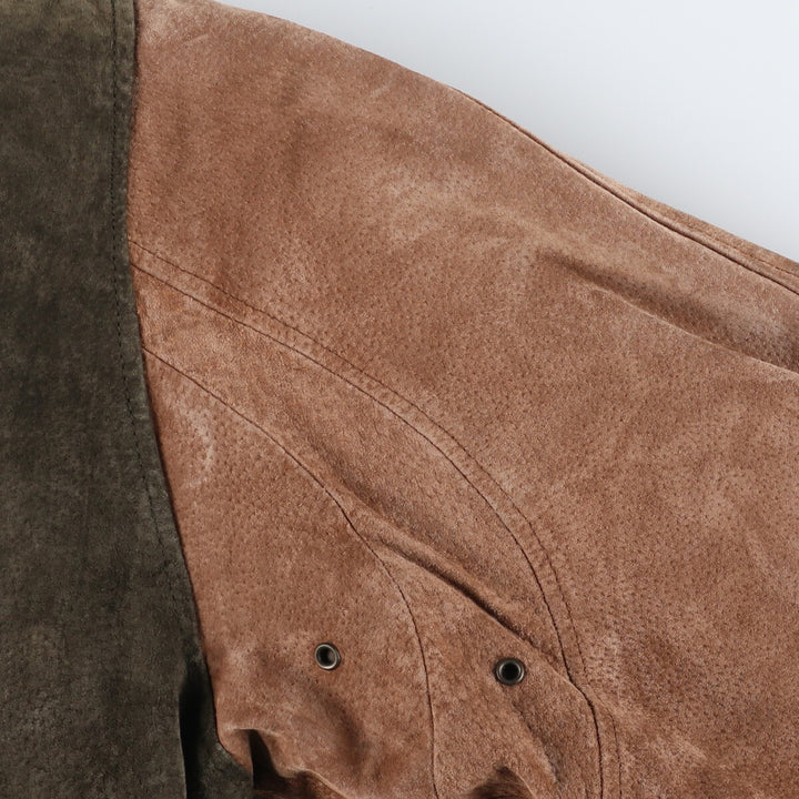 Stratojac Padded Suede Leather Blouson Men's Size L /eaa510819