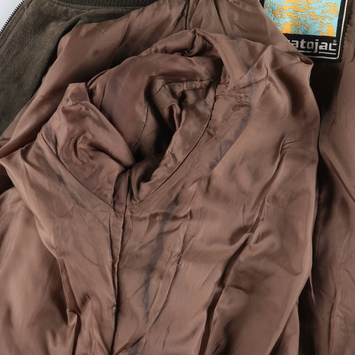 Stratojac Padded Suede Leather Blouson Men's Size L /eaa510819