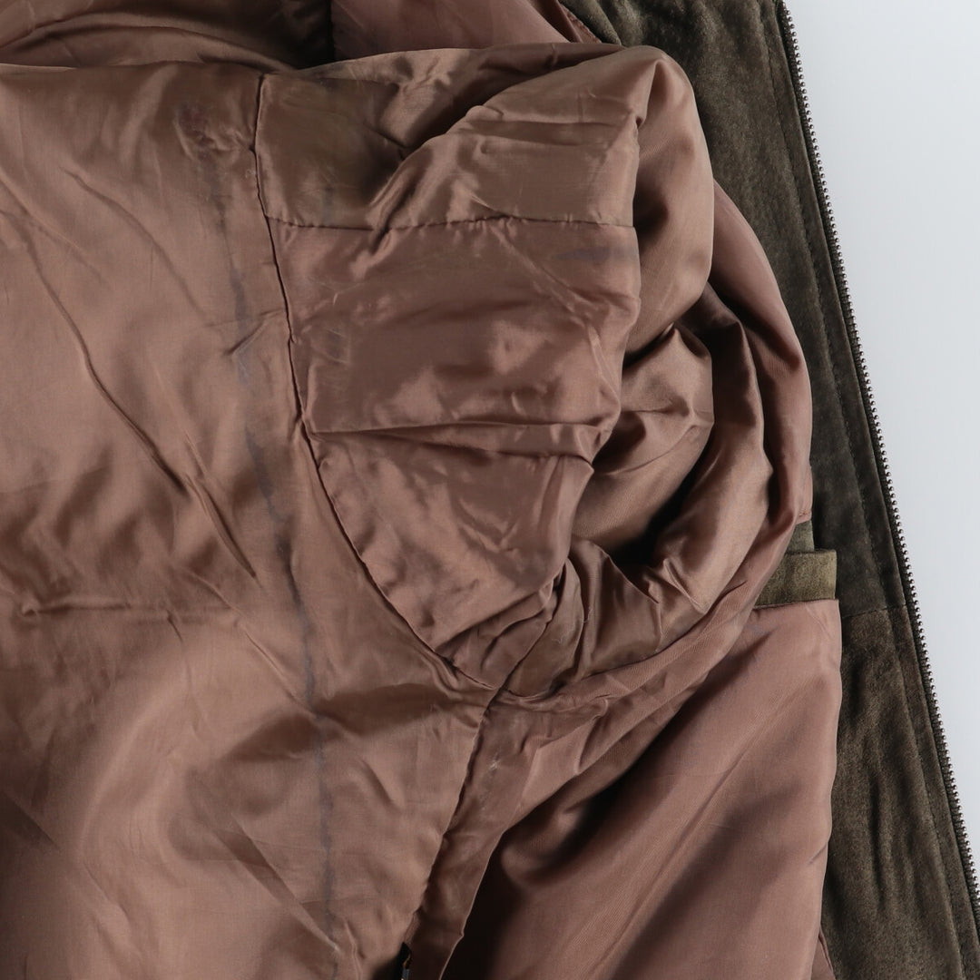 Stratojac Padded Suede Leather Blouson Men's Size L /eaa510819