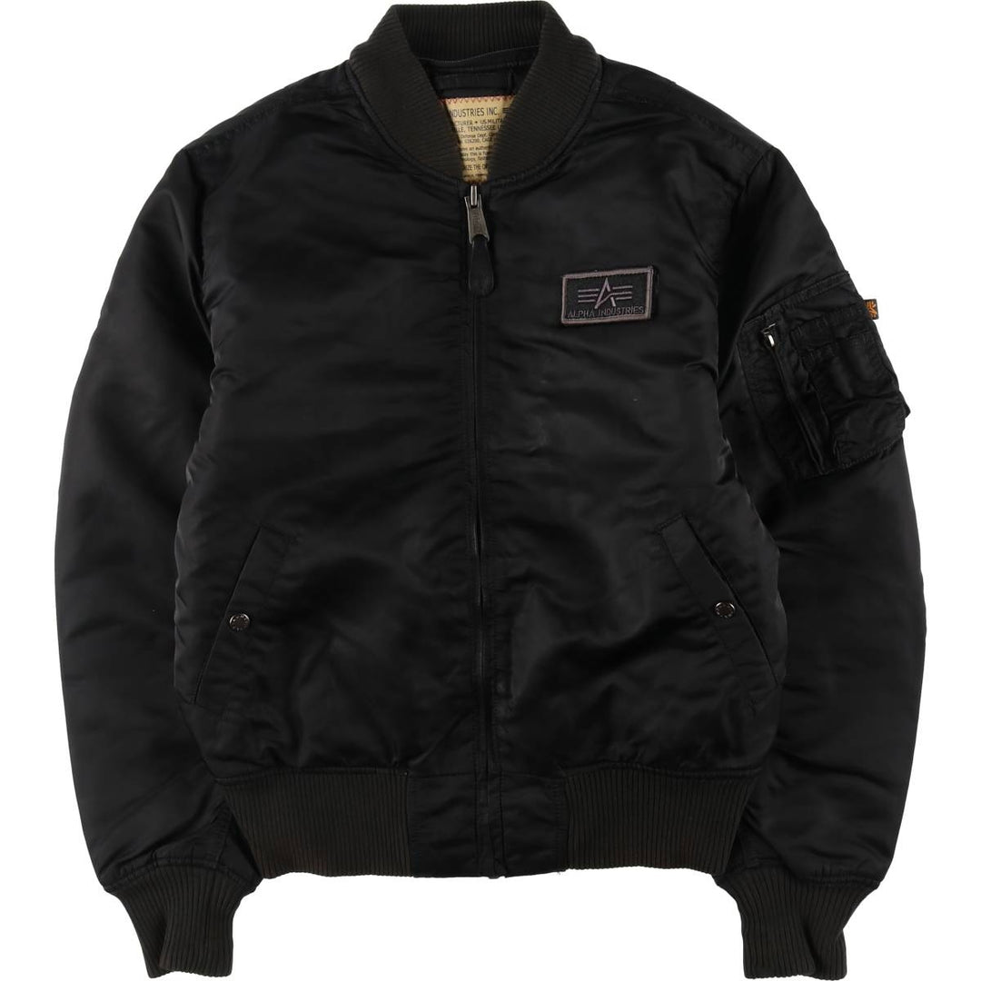 Civilian product Alpha ALPHA MA-1 type padded military flight jacket, men's size M equivalent /eaa510822