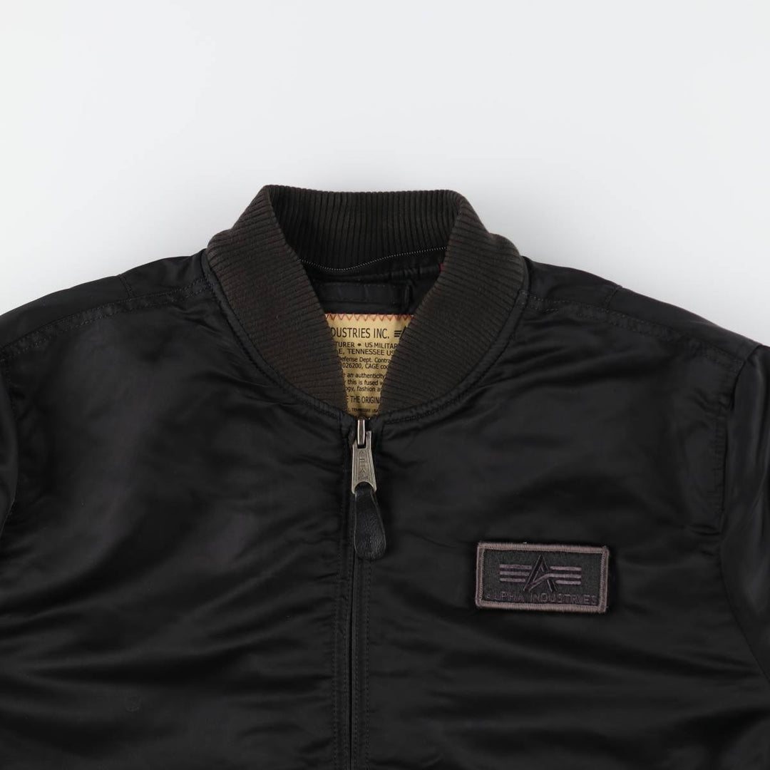 Civilian product Alpha ALPHA MA-1 type padded military flight jacket, men's size M equivalent /eaa510822