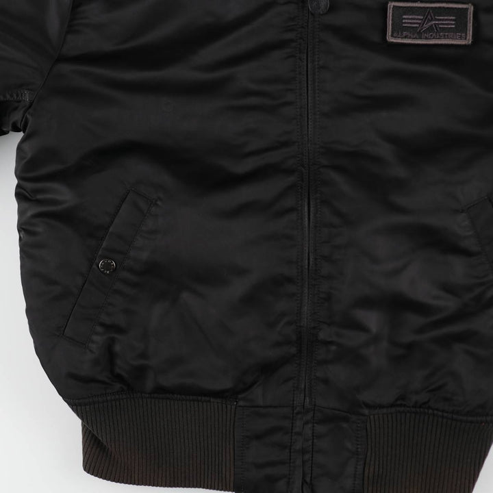 Civilian product Alpha ALPHA MA-1 type padded military flight jacket, men's size M equivalent /eaa510822