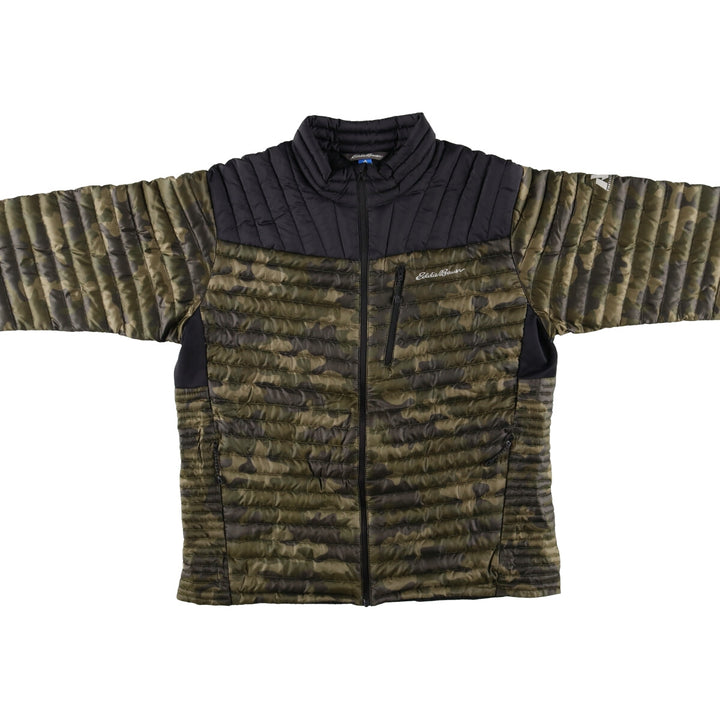 Eddie Bauer FIRSTASCENT First Ascent Camouflage Pattern Down Jacket Men's L size / eaa510848
