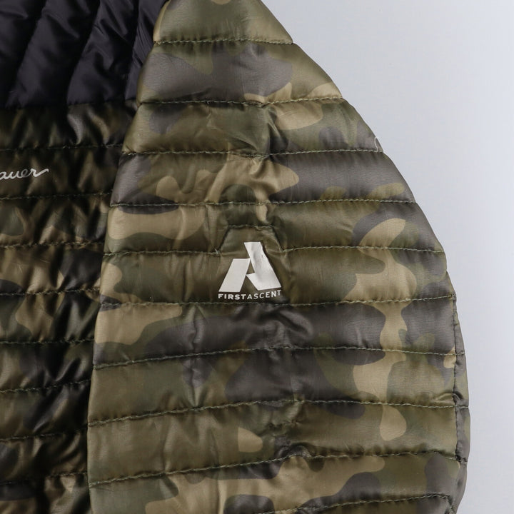 Eddie Bauer FIRSTASCENT First Ascent Camouflage Pattern Down Jacket Men's L size / eaa510848