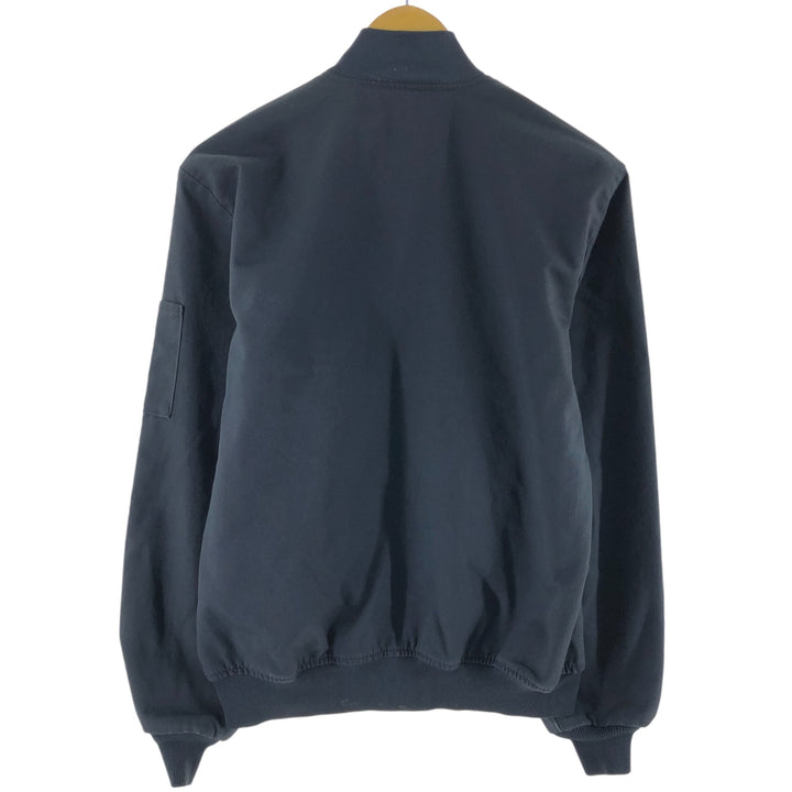 Vintage 1990'S Red Kap work jacket, made in the USA, size M, men's polyester gray type Vintage Second Hand