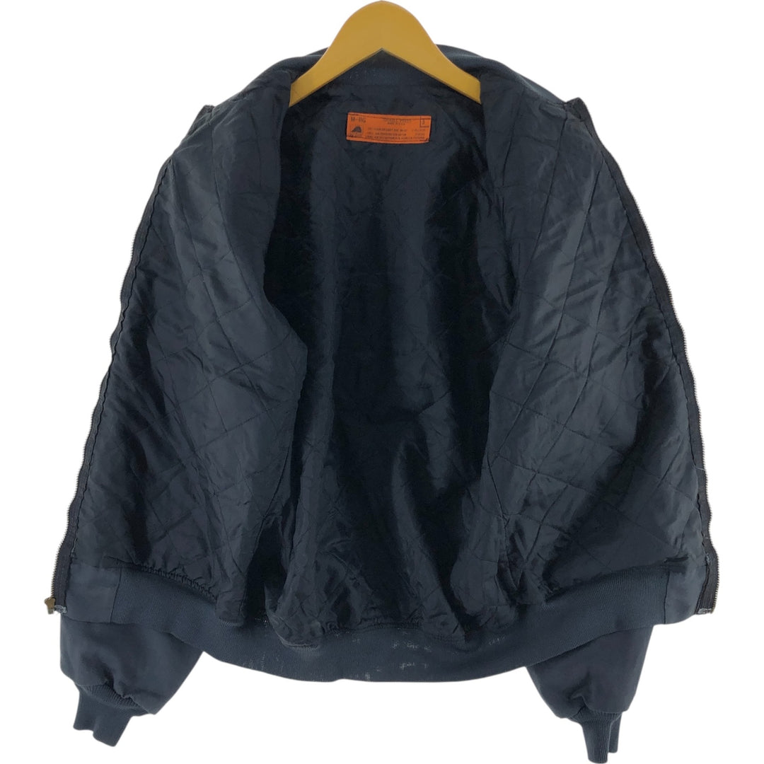 Vintage 1990'S Red Kap work jacket, made in the USA, size M, men's polyester gray type Vintage Second Hand