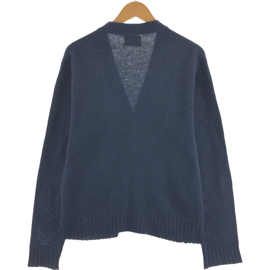 CAMPUS wool knit cardigan, made in USA, men's size M, vintage / eaa510938