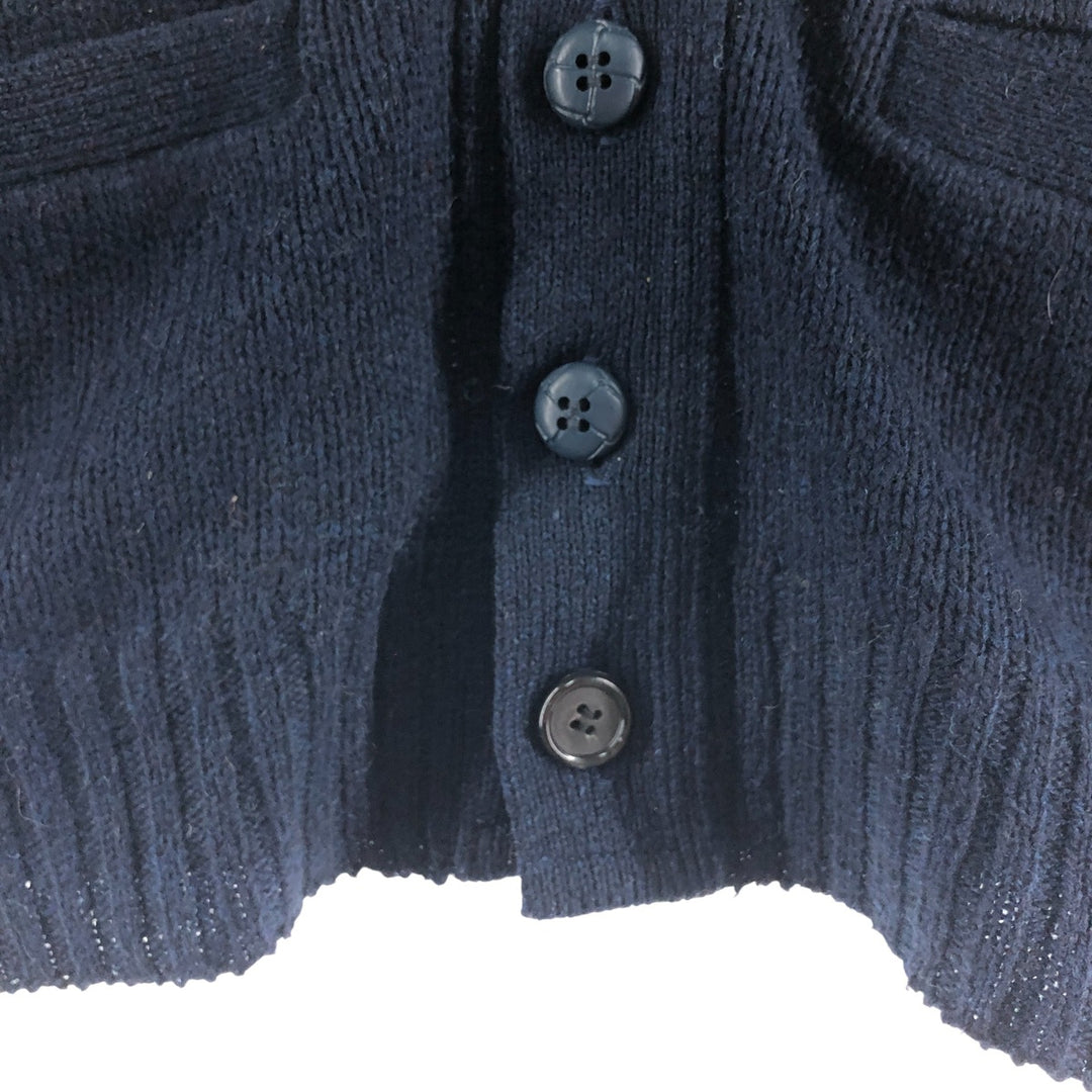 CAMPUS wool knit cardigan, made in USA, men's size M, vintage / eaa510938