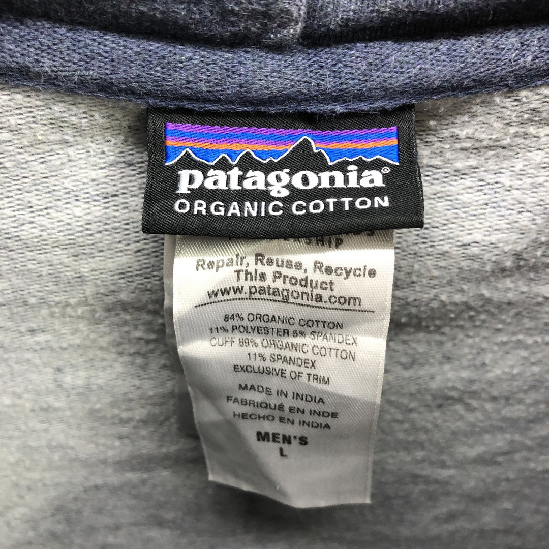 Patagonia Skull Pattern Sweat Full Zip Hoodie Men's L size / eaa510954