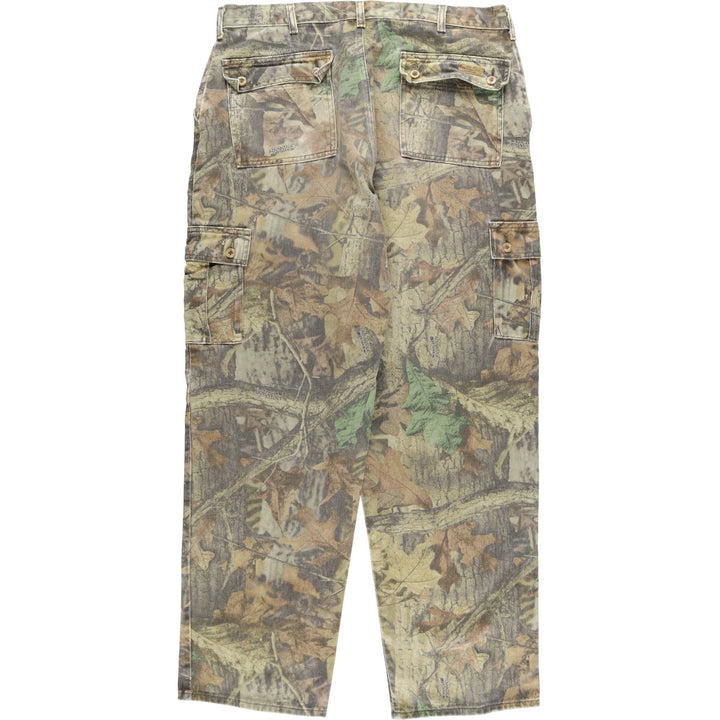 Wrangler RUGGED WEAR Camouflage Pattern Real Tree Camo Tapered Denim Pants Men's W38 equivalent / eaa510968