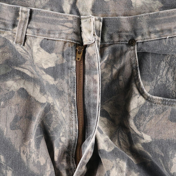 Wrangler Camouflage Pattern Real Tree Camo Double Knee Tapered Denim Pants Men's W39 Double Knee / eaa510972