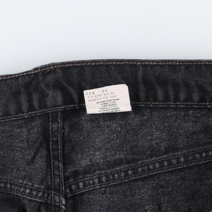 00'S Levi's 550 Relaxed Fit Black Denim Tapered Denim Pants Made in Canada Men's W36 / eaa510973