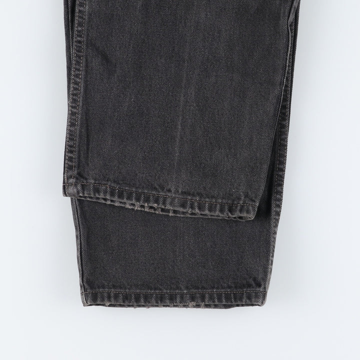 90s~00'S Levi's 550 Relaxed Fit Black Denim Tapered Denim Pants Made in Canada Men's W35 equivalent /eaa510981