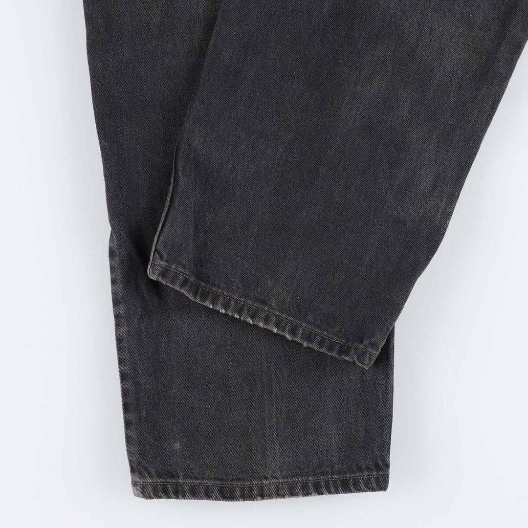 90s~00'S Levi's 550 Relaxed Fit Black Denim Tapered Denim Pants Made in Canada Men's W35 equivalent /eaa510981