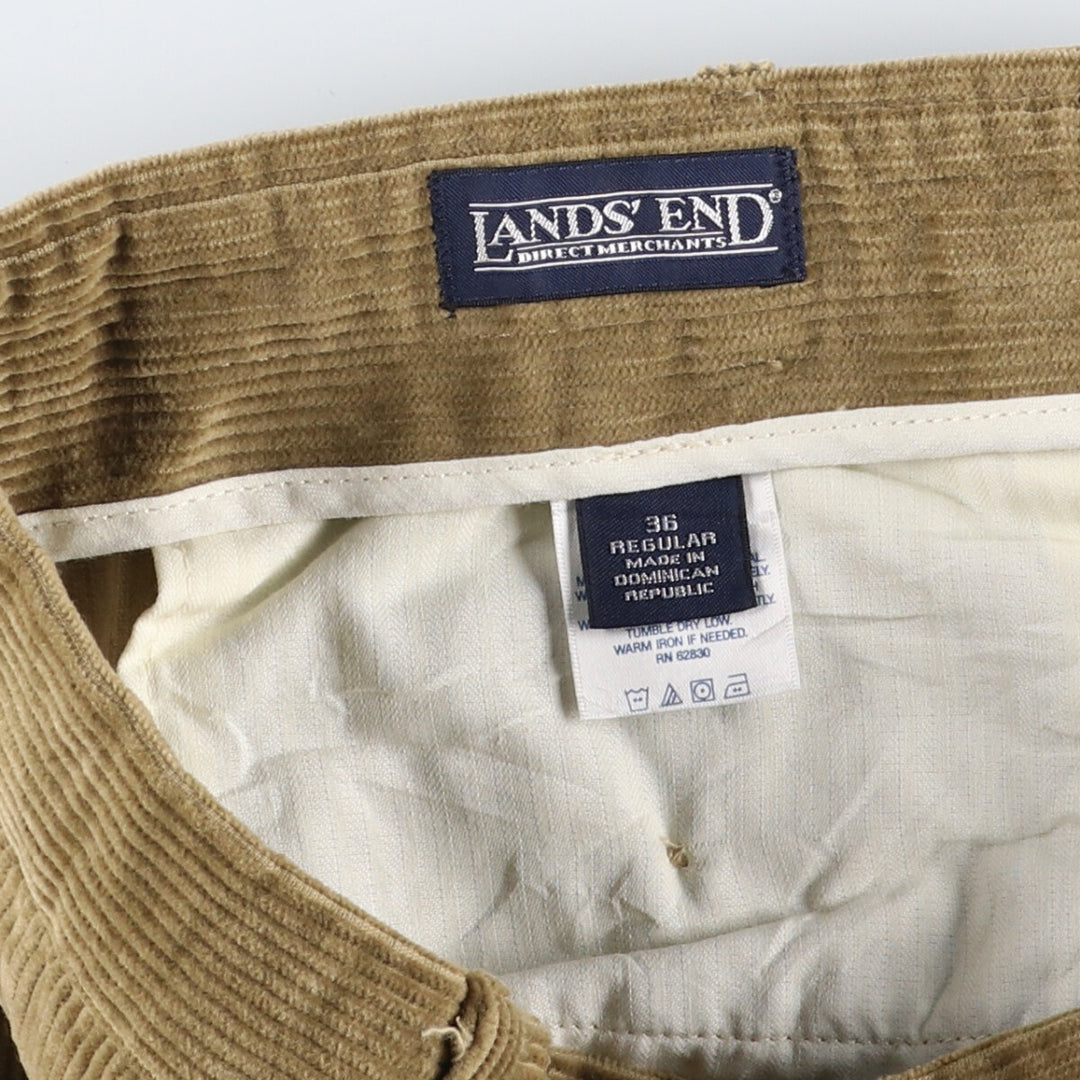 LANDS' END Corduroy Pants for Men, W36 equivalent / eaa511023