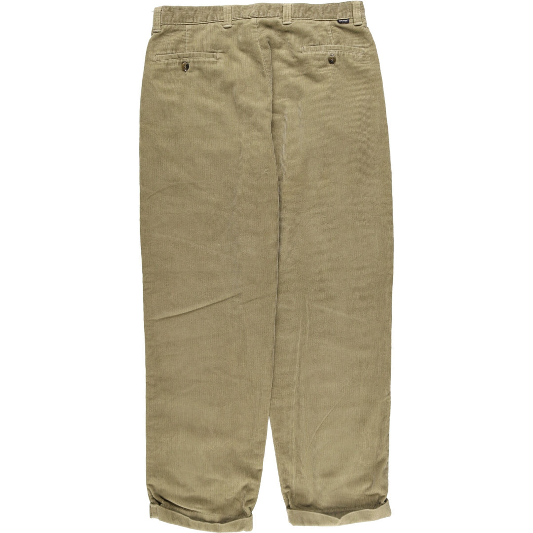 Dockers KHAKIS Two-pleat Corduroy Pants for Men, W36 equivalent / eaa511025