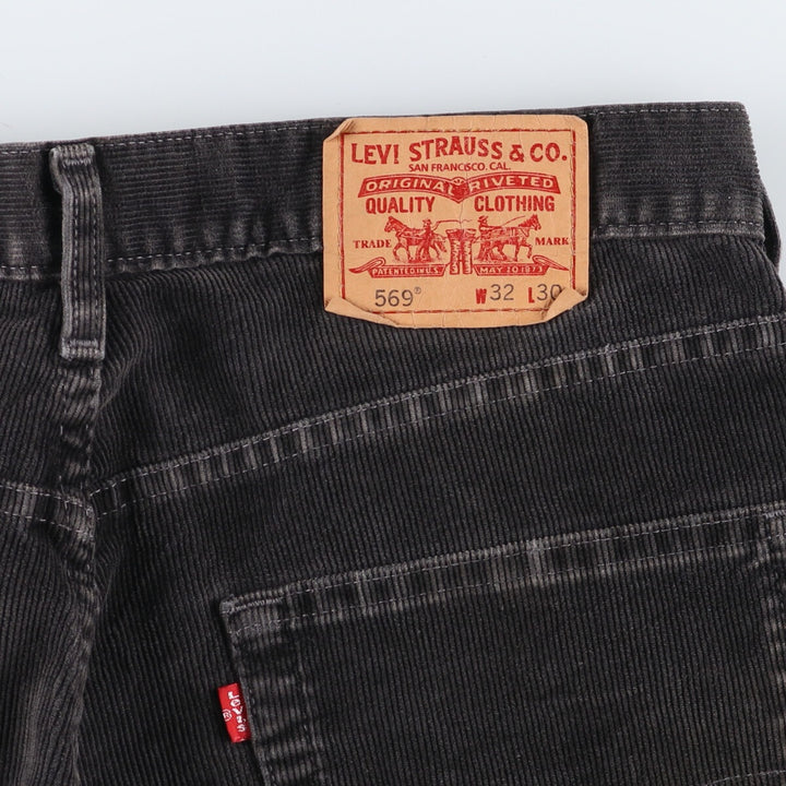 Levi's 569 LOOSE STRAIGHT Corduroy Pants for Men, W34 equivalent / eaa511033