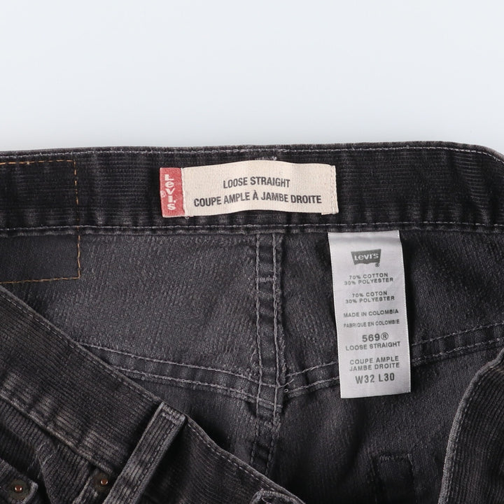 Levi's 569 LOOSE STRAIGHT Corduroy Pants for Men, W34 equivalent / eaa511033