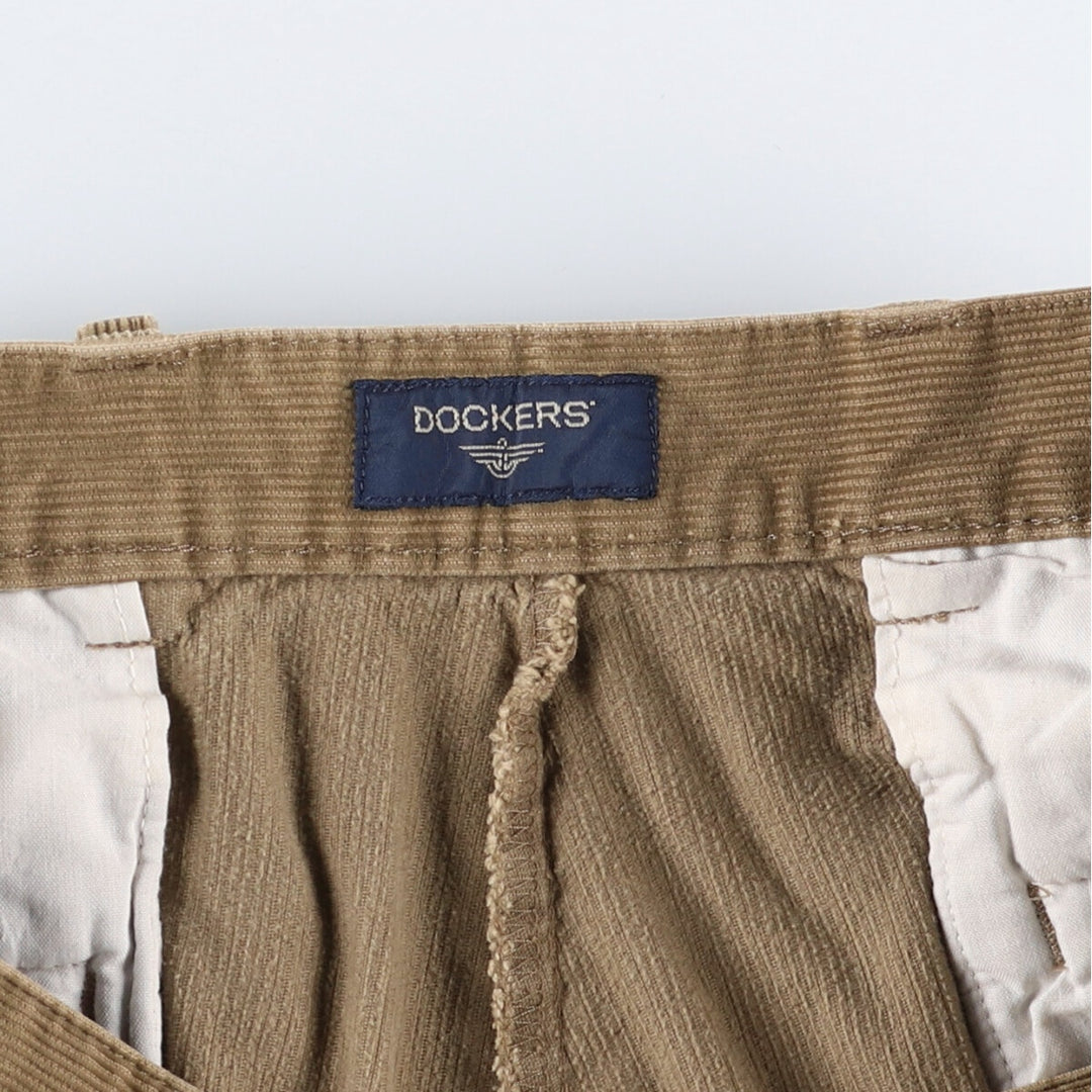 Dockers DOCKERS Two-pleat Corduroy Pants Men's W33 equivalent / eaa511042