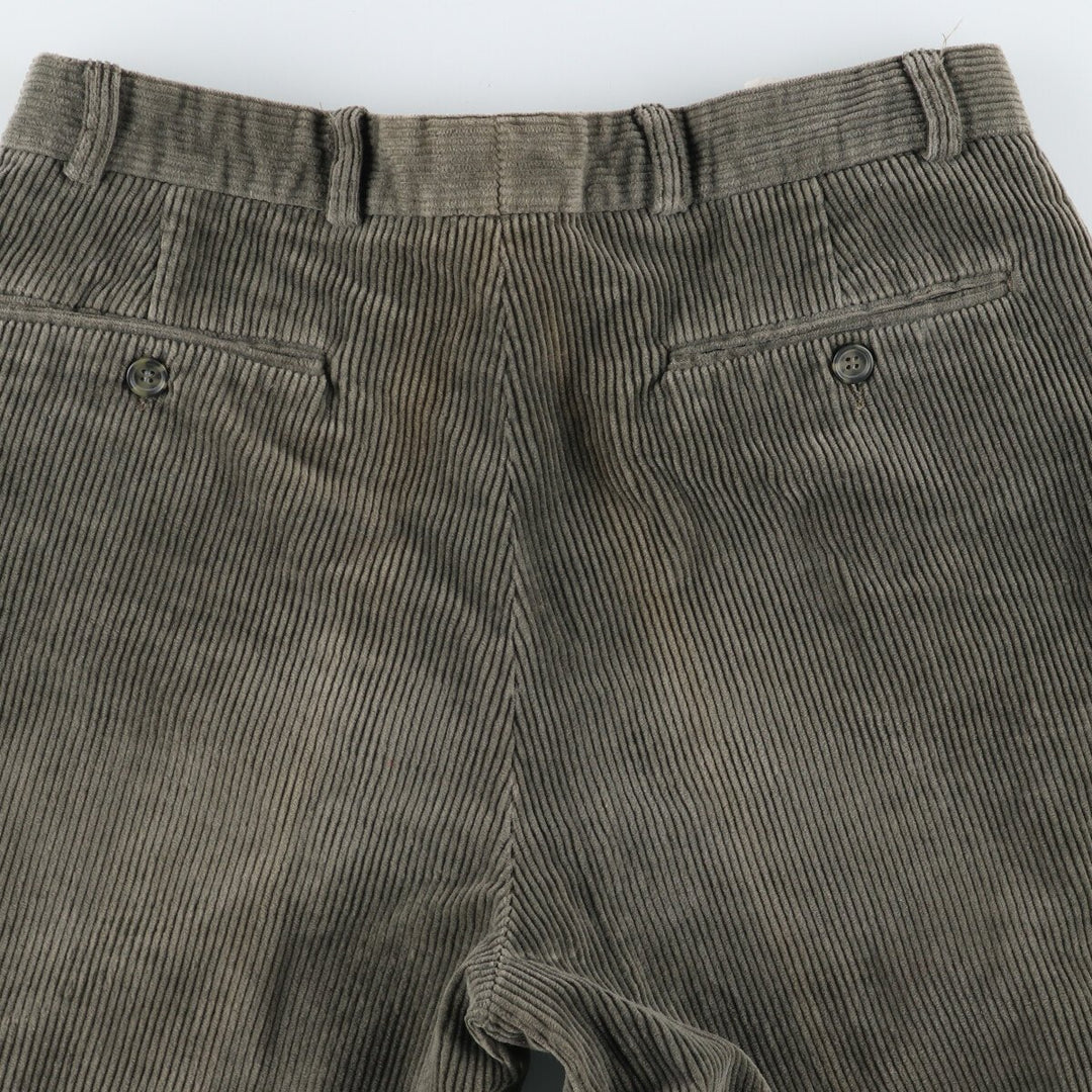 ~80'S PETER POLO Two-pleat Corduroy Pants Men's W31 Vintage /eaa511048