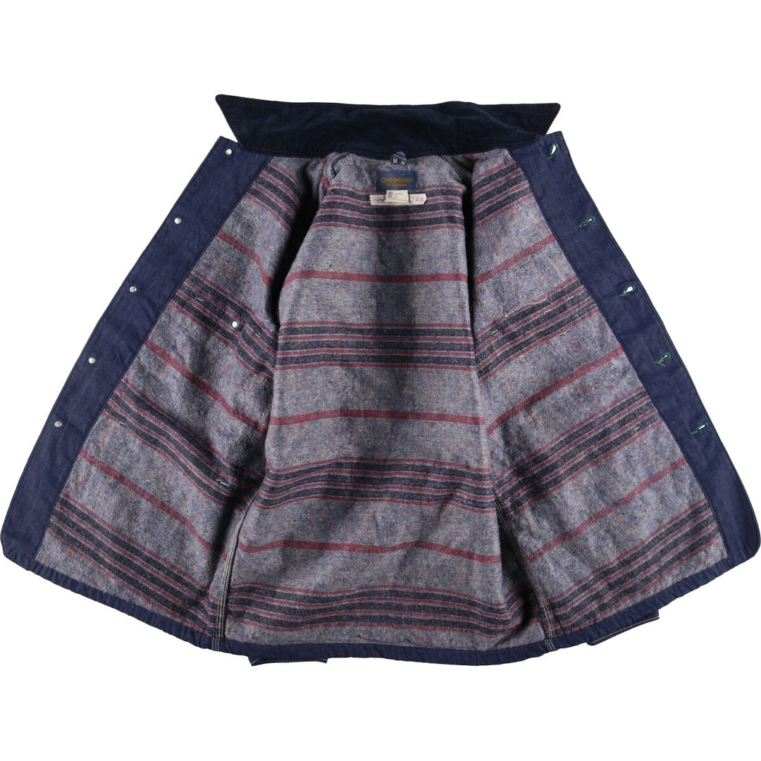 70s-80'S Osh Kosh Bat-dyed Denim Coverall Made in USA Men's M Size Vintage / eaa511080