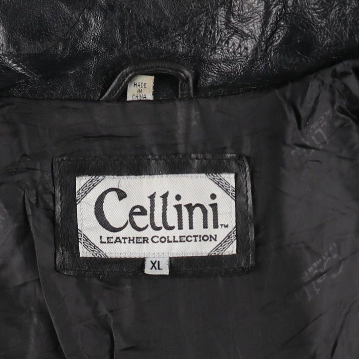 CELLINI Leather Blouson Type Men's L size /eaa511103