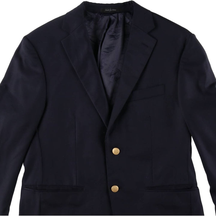 milbern navy blazer tailored jacket men's size S /eaa511113